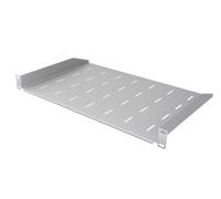 Stalflex Ripiano per Armadio Rack Eco 19 Pollici 1U 300mm - Armadio Rack Realizzato in Acciaio - Vassoio a sbalzo universale ventilato per montaggio a rack