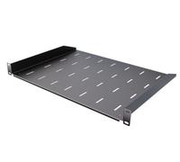 Stalflex Ripiano per Armadio Rack Eco 19 Pollici 1U 350mm - Armadio Rack Realizzato in Acciaio - Vassoio a sbalzo universale ventilato per montaggio a rack