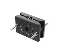 Stalflex Universale Staffa per Telecamera per Telecamera di Sicurezza e PTZ - Staffa Telecamera Realizzato in Acciaio - Staffa Palo Adatto per Telecamere a CCTV Chiuso e Pannelli Solari