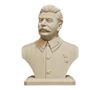 Stalin Busto Joseph Stalin Statua in marmo Stalin Scultura, 1/8 Russo URSS Leader Modello di stampa 3D Bianco Stalin Figurine Stalin, Regalo Decorazione Scrivania 11CM