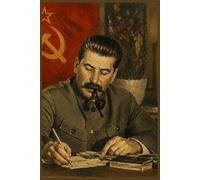 Stalin - Ritratto storico sovietico | Taccuino vintage URSS 6x9 (120 pagine)