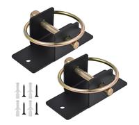 Stall Bucket Hook - Feed Holder Hanger with Locking Pin, Heavy Duty Bucket Hanger for Stable Barn Fence Kennel Tractor Horse Livestock Use | Secure Feed & Water Buckets Mounting Hardware