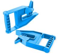 Stall Mat Handlers, Ergonomic Mat Grippers, 1 Pair Puller Tool with User-Friendly Design, Efficient Moving Accessory for Trailer Rubber Flooring Garage Stable Barn Use, 9.45x5.31 Inches