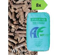 Stallatico Pellet - 8 sacchi da Kg 25 - Concime Naturale Ammendante Pellettato