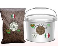 Stallatico Pellettato Umidificato Ammendante Ricco di Azoto e Potassio consentito in agricoltura Biologica (Sacco 5 Kg)
