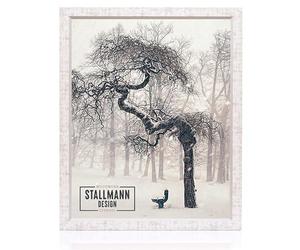 Stallmann Design, Cornice “My Frame”, 10 x 15 cm, Colore Nero, DIN A4 e 60 Altri Formati, in Legno MDF, Disponibili Anche Altri Colori, per Foto o Quadri - 50 x 75 cm - Bianco Délavé