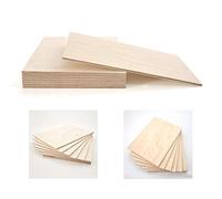 Stallmann Design Pannello in compensato, 20 x 40 mm, spessore 5 mm, in legno di betulla di qualità B/BB per scaffali o per il fai da te, legno per lavori di bricolage