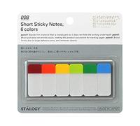 Stalogy S3-F Bandiere appiccicose: 3/5 in x 1.4 in. / Assortito (6 colori) A