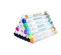 Stamford - Bastoncini di incenso esagonali, assortiti, confezione da 15 bastoncini di incenso per meditazione, yoga, rilassamento, guarigione e positività.