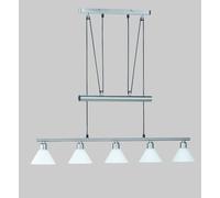 STAMINA SOSPENSIONE YO-YO 5 CONI ATATCCO E14 VETRO L.100X14CM