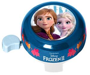 Stamp- Campanello La Regina delle Nevi II Anna, Elsa, RN244084, Blu