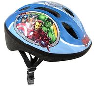 Stamp Casque Taille S, Casco Bici-Avengers Giovani Unisex, Blu/Grigio, Taglia-S