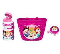 Stamp k887508 Set di Borraccia + Campanello + Cestino per Bicicletta Ragazza, Rosa