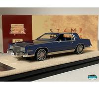 STAMP-MODELS 1/43 CADILLAC ELDORADO BIARRITZ 1985 MEDIUM BLUE STM85001