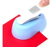 Stamp Paper Punch - 8x5.4x5cm Postage Craft Tool | High-Accuracy Cutting Stamp Hole Punch - Elegant Artistic Detail For Arts Craft Journaling Envelope Card Making Kids Adults