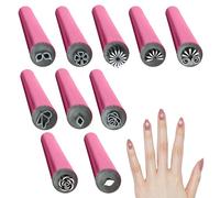 Stamp Pen Set, Handmade Graffiti Dot Painting Tool, Various Different Pattern Stamps, Nail Stamps Painting Pen Kit, Nail Pens For Painting Nails