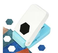 Stamp Punch Scrapbooking Card Tool Making with Lever Press | Paper Cutter Shapes for Kindergarten Greeting Cards Holiday Party Home Teacher Kids Classroom