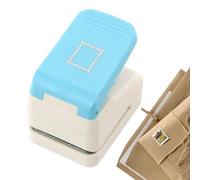 Stamp Puncher Square 2.83x2.05x2.68 Inches | Square Postage Hole Embossing Cutter Tool,Decorative Stamp Shape Cutters - For Scrapbook Greeting Cards Business Classroom Office Planner Envelope Bookmark