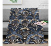 stampa 3D arte Deco Pattern coperta per tutte le stagioni biancheria da letto lavabile coperta versatile morbida per giovani in ogni periodo dell'anno Luxury Interior Design 40x50inch(100x130cm)