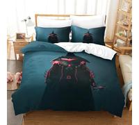 Stampa 3D Batman Set Di Biancheria Da Letto Con 3 Pezzi Set Copripiumino E Federa Coordinata Per Ragazzi E Ragazze,coppie,camera Da Letto,decorazione King（220x240cm）