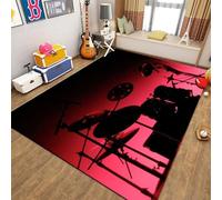 Stampa 3D Del Tappeto Per La Cameretta Dei Bambini Amante Della Musica Strumentale 160 X 230 Cm - Moquette Antiscivolo Per Porte Interne - Morbido Al Tatto - Fibra Di Poliestere - Facil -515865966426