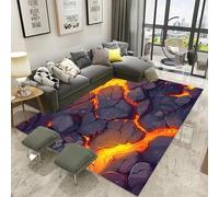 Stampa 3D Del Tappeto Per La Cameretta Dei Bambini Trama Colorata Astratta 90 X 150 Cm - Moquette Antiscivolo Per Porte Interne - Morbido Al Tatto - Fibra Di Poliestere - Facile Da Puli -497425185210