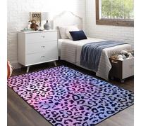 Stampa 3D Del Tappeto Per La Cameretta Dei Trama Colorata Astratta 80 X 160 Cm - Moquette Antiscivolo Per Porte Interne - Morbido Al Tatto - Fibra Di Poliestere - Facile Da Puli /2439086499380