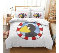 Stampa 3D Der Kleine Rabe Socke Set Di Biancheria Da Letto Con 3 Pezzi Set Copripiumino Con Chiusura A Cerniera Per Ragazzi E Ragazze,coppie,camera Da Letto,decorazione Super King(260x220cm)