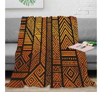 stampa 3D Ethnic patterns coperta da camera da letto microfibra biancheria da letto lavabile coperta da letto per regali per la camera da letto nuova African tribal design 70×80inch(180x200cm)