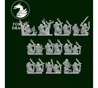 Stampa 3D Figura Wargame Elfo Silvestre - Rangers