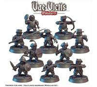Stampa 3D Figurina Gioco Da Tavolo Vae Victis - Set Milizia Halfling 1