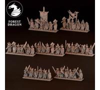 Stampa 3D Figurina Gioco Di Guerra Morti Viventi - Revenants A Piedi