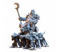 Stampa 3D Figurina Gioco Di Guerra The Black Horde - Gorgol "Il Tiranno"