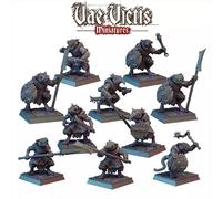 Stampa 3D Figurina Gioco Di Guerra Vae Victis - Vermi Dei Sottopassaggi