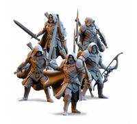 Stampa 3D Figurina Wargame Alti Elfi Silvermoor - Le Ombre Di Ashur