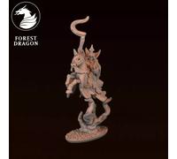 Stampa 3D Figurina Wargame Morti Viventi - Revenant A Cavallo