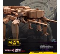 Stampa 3D Figurina Wargame Unità-9 - SpiderTank