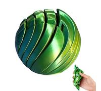 Stampa 3D - Giocattolo antistress a forma di pallina di melma, palline liquide, sfera antistress sensoriale, cursore sferico for l'ansia(Green*1)