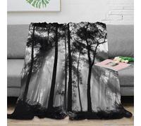 stampa 3D light beams coperta microfibra biancheria da letto lavabile in lavatrice plaid anti-pilling per studenti fuori sede Monochrome nature 80×90inch(200x230cm)