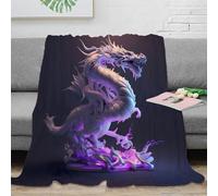 stampa 3D Mythical drago coperta da camera da letto microfibra biancheria da letto lavabile coperta da letto per regali per la camera da letto nuova fantasy sculpture 60x80inch(150x200cm)