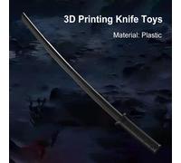 Stampa 3D Spada CosPlay Samurai Gioco Retrattile allungabile