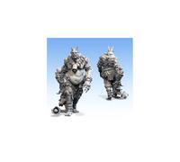 Stampa 3D statuetta Wargame uomo bestie - gigante
