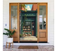 Stampa a forma di libro dei cartoni animati n. 25, decorazione decorativa per interni ed esterni, primavera, estate, autunno, inverno, Halloween, Natale, decorazioni per la casa