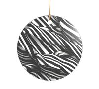 Stampa a righe nere e bianche, regalo per addio al nubilato, ornamento natalizio Mr & Mrs, un regalo unico per il ricordo di nozze