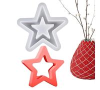Stampa a stella in resina- stampoa stella silicone, stampoper la produzione di | Barre di sapone fai-da-te in resinariutilizzabile stampo, stampi decorativi per ornamenti per desktop per m