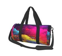 Stampa acquerello arte bellissimo inchiostro, Borsone da viaggio di grande capacità Borsa rotonda Borsa da viaggio sportiva Borsa da viaggio Borsa da fitness