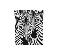 Stampa animale astratta della zebra, Spremere il portafoglio superiore da donna Borsa portaoggetti Piccola portamonete Portamonete
