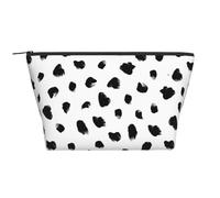 Stampa animale dalmata pittorica, Borsa da toilette Borsa per trucco Borsa per cosmetici Borsa da toilette da viaggio portatile