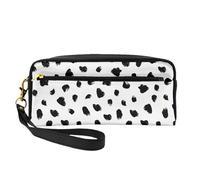 Stampa animale dalmata pittorica, Borsa per il trucco Borsa per cosmetici Borsa da viaggio portatile da toilette Astuccio in pelle per donne e ragazze