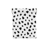 Stampa animale dalmata pittorica, Spremere il portafoglio superiore da donna Borsa portaoggetti Piccola portamonete Portamonete